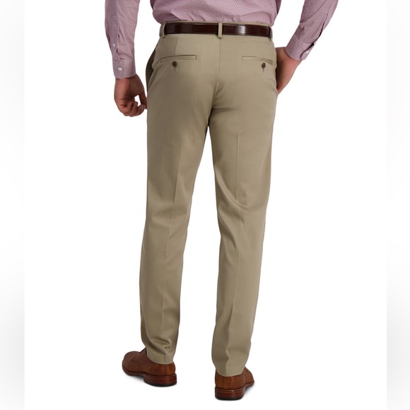 🌺 Nordstrom Men’s Non Iron Chino Taupe Pants- Size 36 x 29 - New - Picture 9 of 10